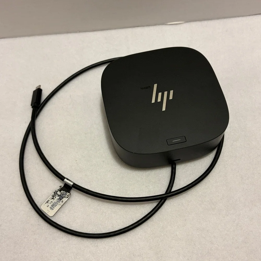 HP USB-C Dock G5 Black Docking Station 5TW10AA with 120W Power Adapter
